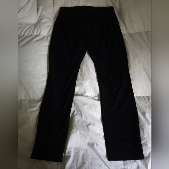 Eileen Fisher System Washable Stretch Crepe Ankle Pants Womens XSmall Black - Picture 3 of 8